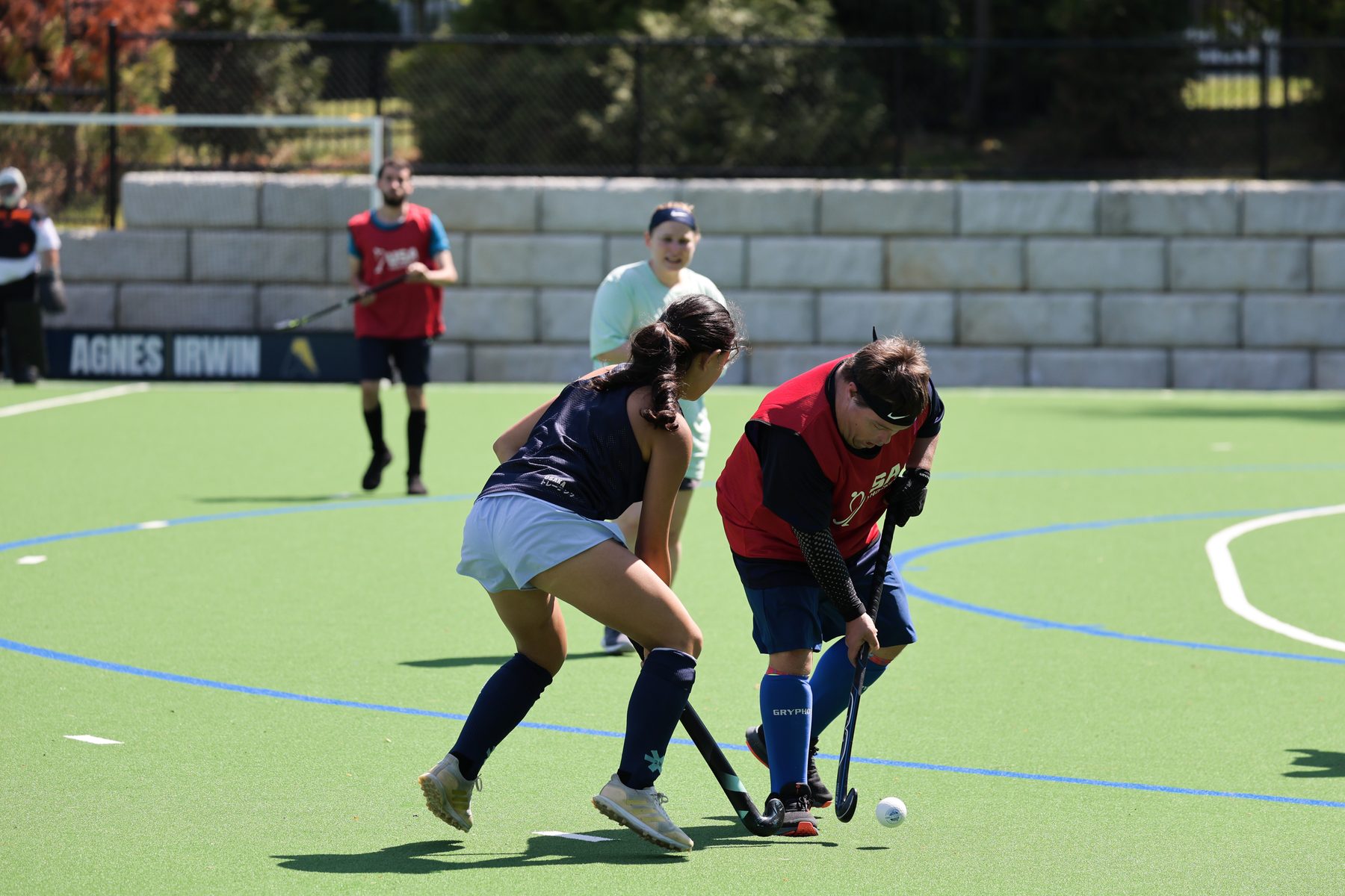 Team USA Hockey ii athletes training